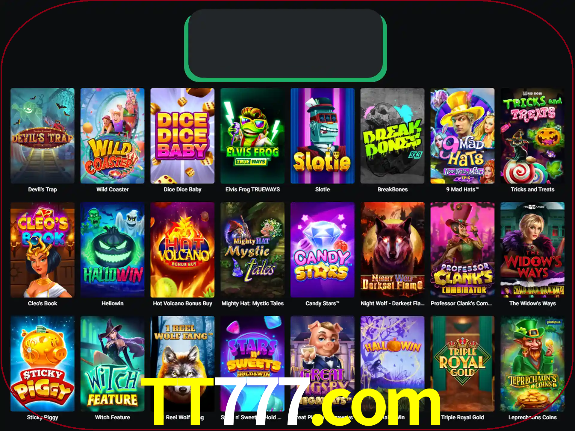 Procure por seus amados jogos de slot.