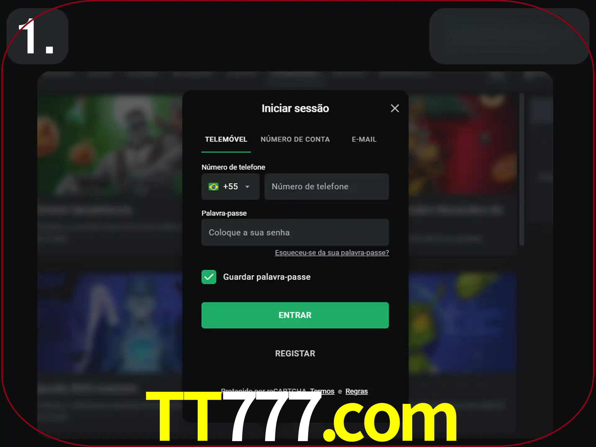 Acesse o site.