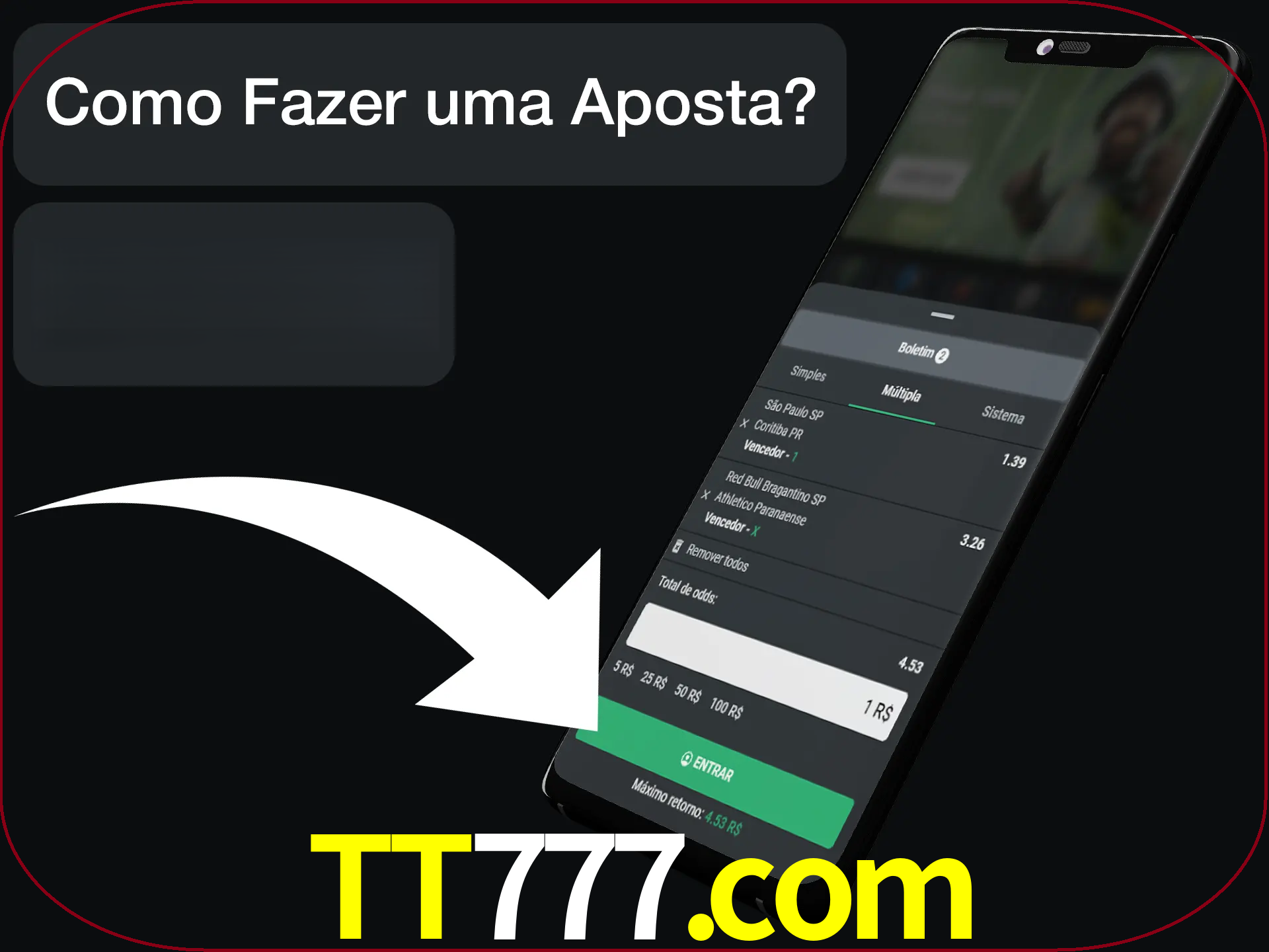 Preencha sua aposta e aguarde o resultado.